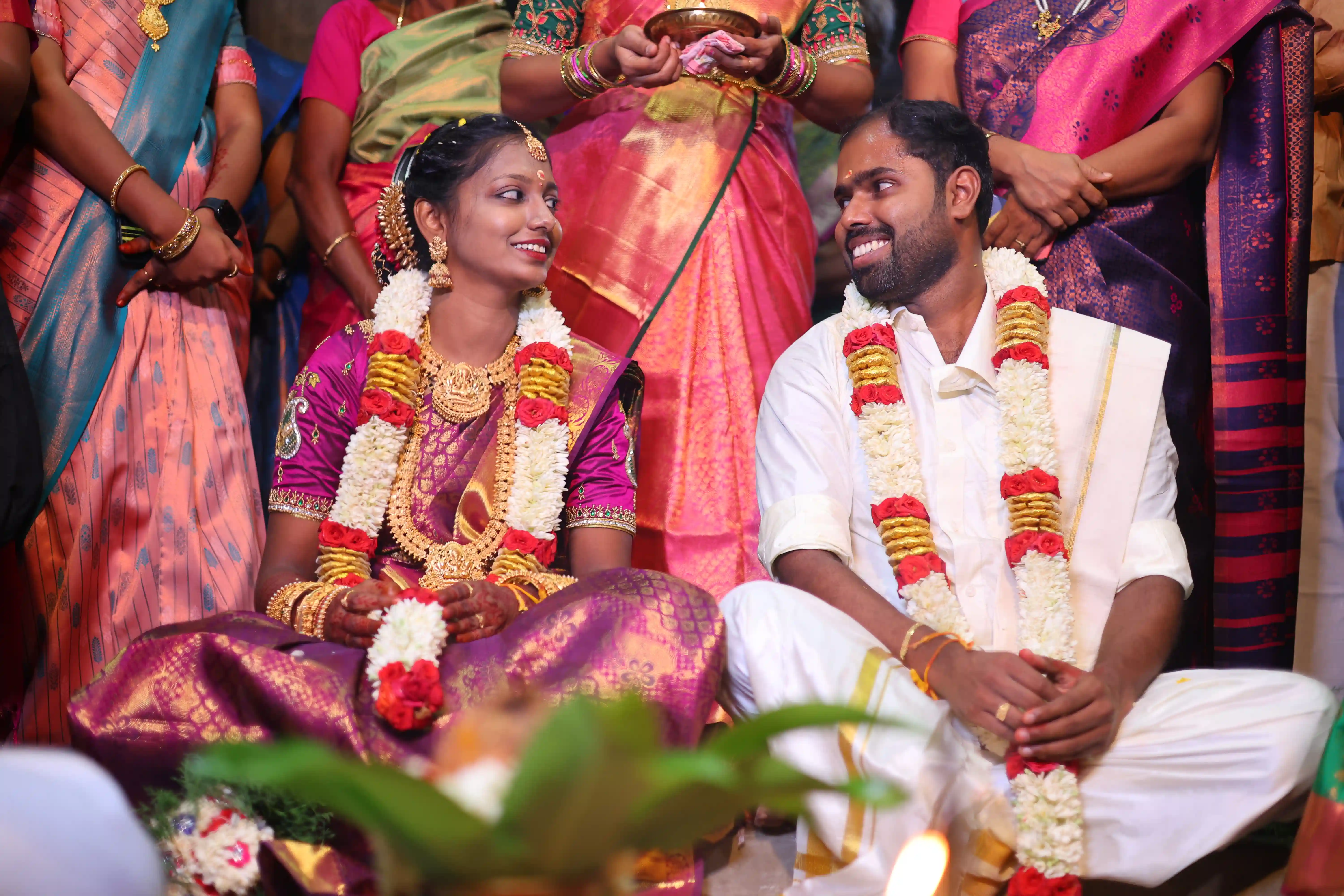 Wedding photography of ARAVIND ARCHANA